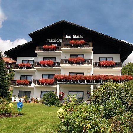 Pension Zur Klause Bodenmais Exterior foto